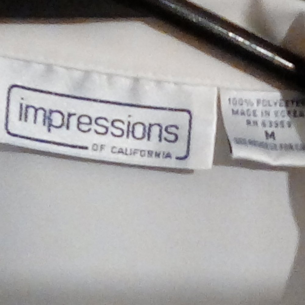 IMPRESSIONS OF CALIFORNIA, SS, WHITE